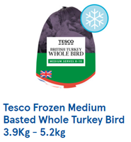 Turkey, frozen